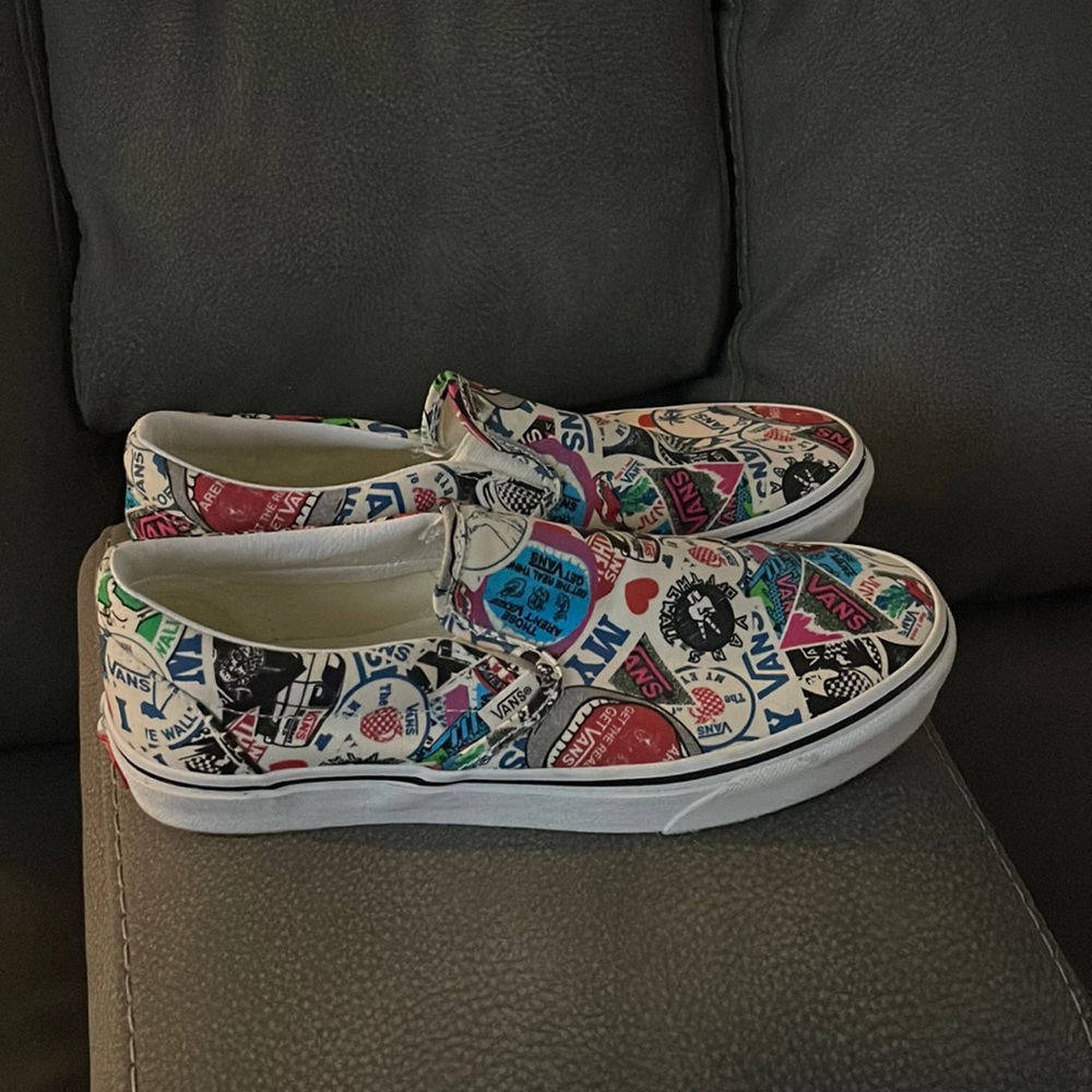 Vans slip on size 8.5 men